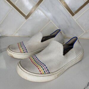 Rothys girls Slip-On Casual Shoes With Rainbow Detailing Size 1
